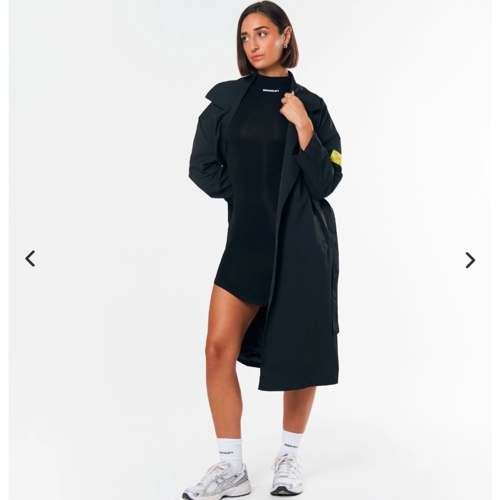 Nwt Secondleft S1 Trench Coat Black Xs — image 2 of 8